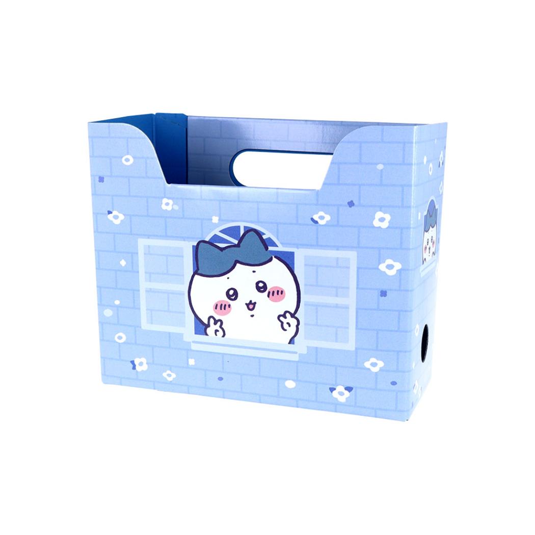 ちいかわ 卓上収納 ミニファイルBOX ハチワレ サンスター文具 小物入れ 書類整理 キャラクター グッズ メール便可 シネマコレクション