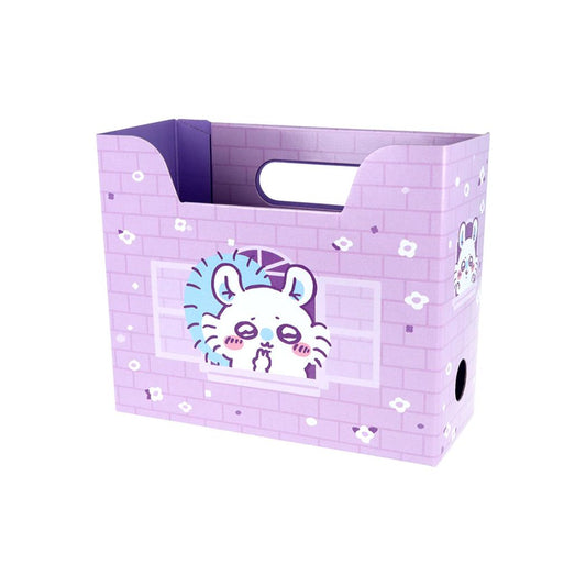 ちいかわ 卓上収納 ミニファイルBOX モモンガ サンスター文具 小物入れ 書類整理 キャラクター グッズ メール便可 シネマコレクション
