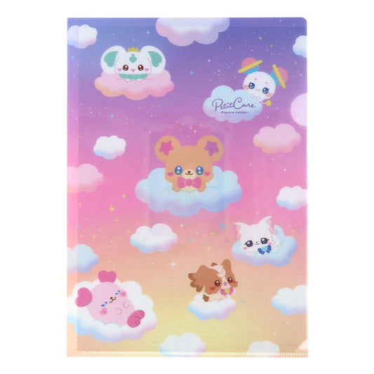 ぷちきゅあ A4クリアファイル クリアファイル ピンク サンスター文具 新学期準備文具 キャラクター グッズ メール便可 シネマコレクション