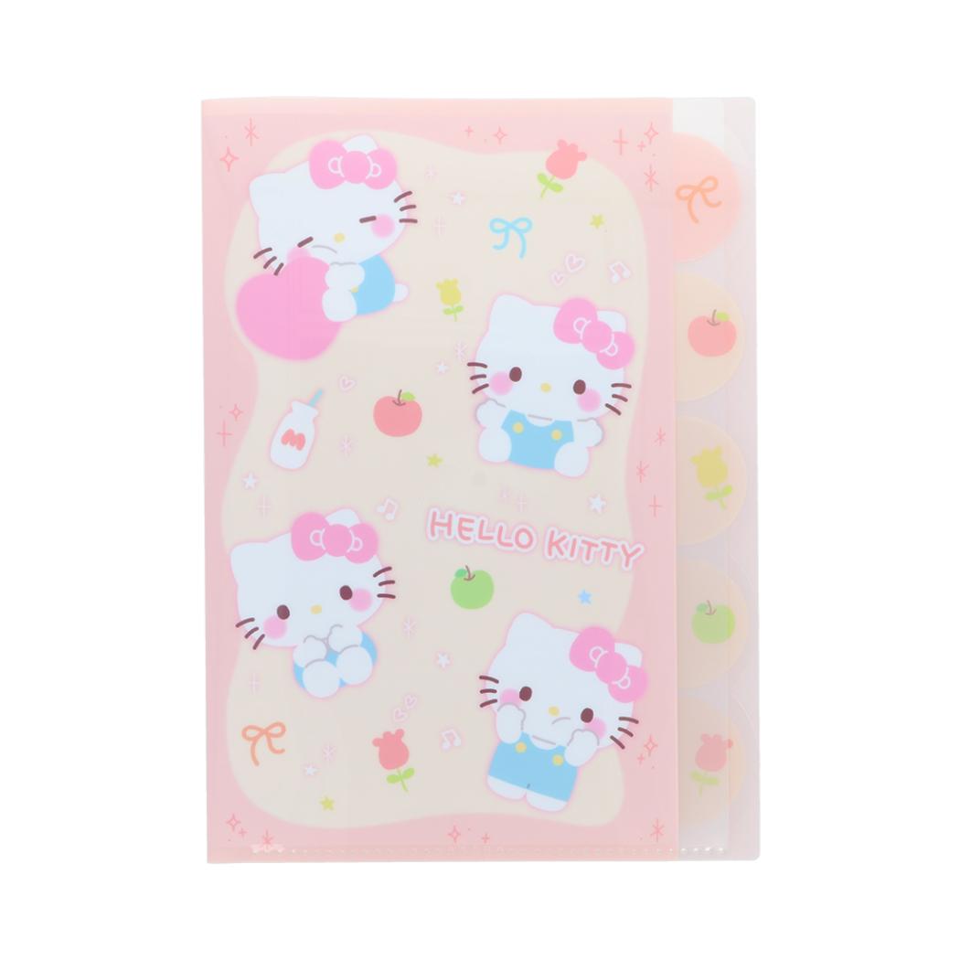ハローキティ ポケットファイル ダイカットクリアファイル5P A4 MarshmallowPop マシュマロポップ サンリオ サンスター文具