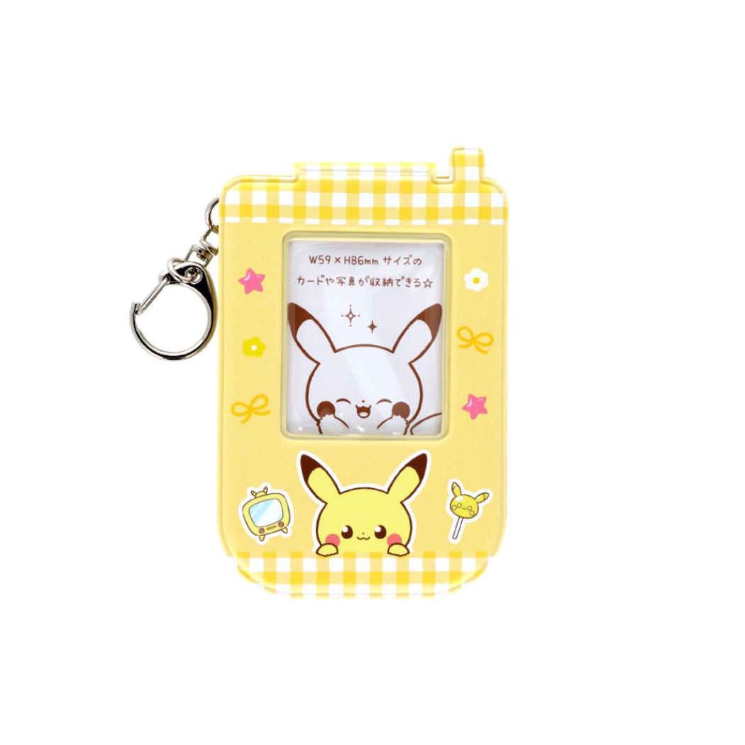 ポケットモンスター カードケース カードホルダー ポケピース ピカチュウ ポケモン サンスター文具 チェキ トレカケース キャラクター グッズ メール便可 シネマコレクション