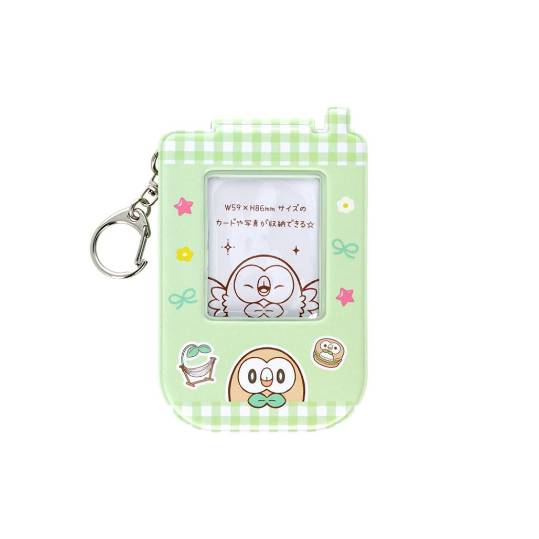ポケットモンスター カードケース カードホルダー ポケピース モクロー ポケモン サンスター文具 チェキ トレカケース キャラクター グッズ メール便可 シネマコレクション