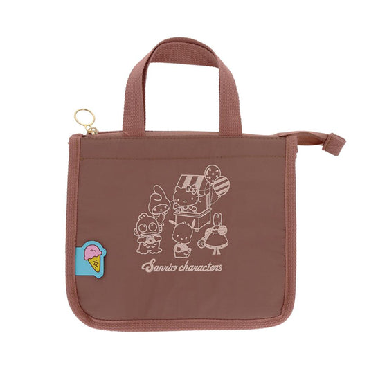 サンリオキャラクターズ ランチバッグ 保冷ランチバッグ サンリオ サンスター文具 ミニトート お弁当かばん キャラクター グッズ メール便可 シネマコレクション