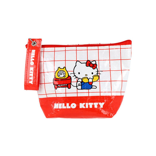 ハローキティ コスメポーチ ポリエチレンポーチ Petit collection サンリオ サンスター文具 小物入れ 化粧ポーチ キャラクター グッズ シネマコレクション