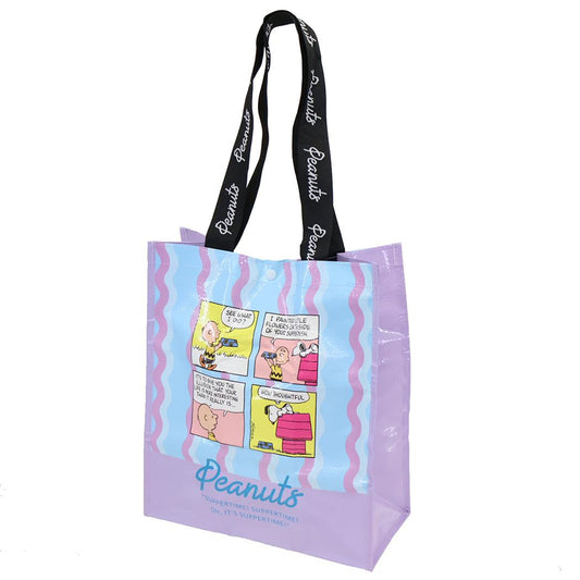 スヌーピー ショッピングバッグ ポリエチレンエコバッグ なみなみ Petit collection4 ピーナッツ サンスター文具 お買い物かばん キャラクター グッズ シネマコレクション