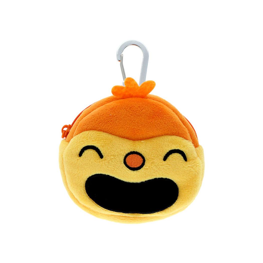 こんなこいるかな ミニポーチ カラビナ付きぬいぐるみポーチ もぐもぐ NHK サンスター文具 小物入れ キャラクター グッズ シネマコレクション