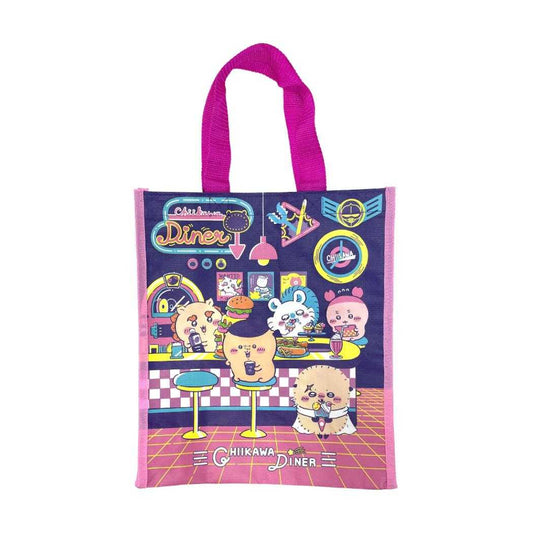 ちいかわ 手提げかばん PPバッグ DINER ディナー サンスター文具 マチ付き 軽量 キャラクター グッズ シネマコレクション