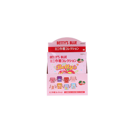 BETTY’S BLUE 巾着袋 ミニきんちゃく 全8種 8個入セット サンスター文具 コレクション雑貨 まとめ買い キャラクター グッズ シネマコレクション