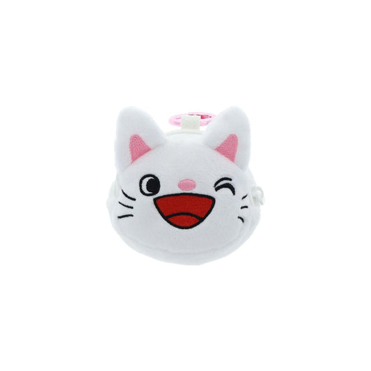 ノンタン ミニポーチ カラビナ付きフェイスミニポーチ にっこり サンスター文具 小物入れ 絵本キャラクター グッズ シネマコレクション