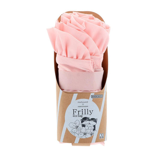モフサンドx日比谷花壇 エコバッグ エコバッグ Frilly ピンク mofusand サンスター文具 お買い物かばん キャラクター グッズ シネマコレクション