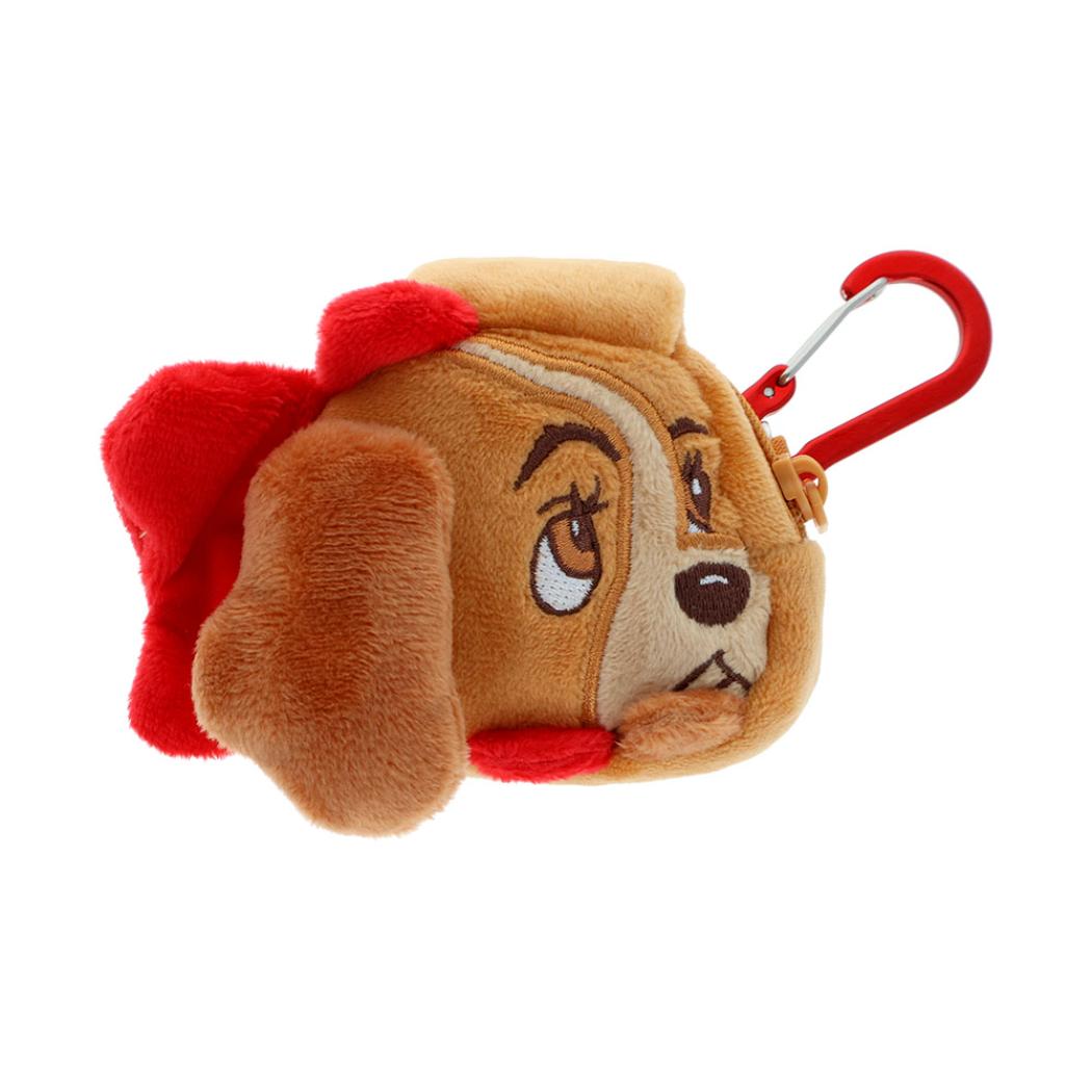わんわん物語 ミニポーチ カラビナ付きふわミニポーチ KLB ベビーレディ ディズニー サンスター文具 小物入れ いぬ キャラクター グッズ シネマコレクション