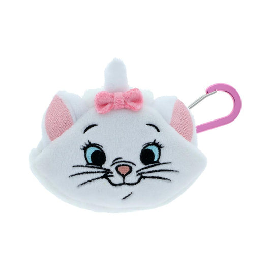 おしゃれキャット ミニポーチ カラビナ付きふわミニポーチ KLB マリー ディズニー サンスター文具 小物入れ ねこ キャラクター グッズ シネマコレクション