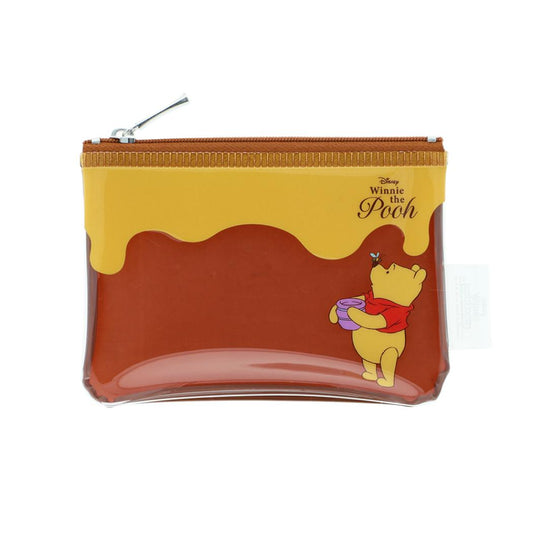 くまのプーさん ミニポーチ ミニクリアポーチ Winnie the Pooh 10 ブラウン ディズニー サンスター文具