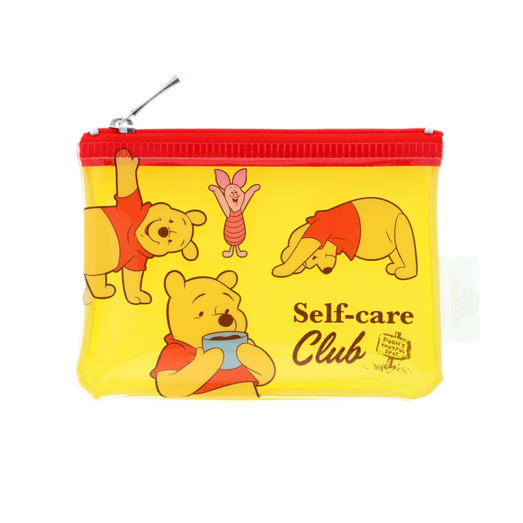 くまのプーさん ミニポーチ ミニクリアポーチ Winnie the Pooh 10 イエロー ディズニー サンスター文具