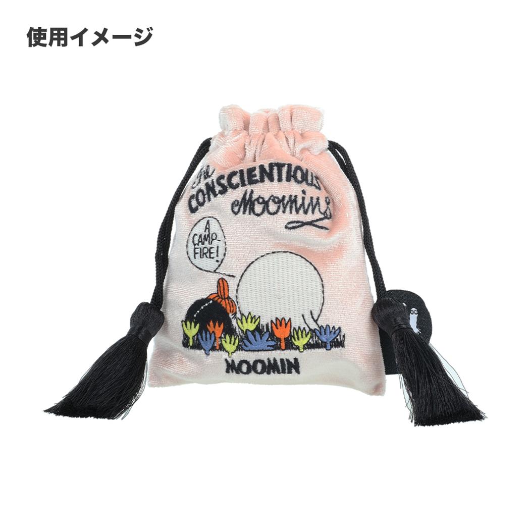 ムーミン 巾着袋 刺繍ミニ巾着 全8種8個セット BOX BOX 北欧 サンスター文具