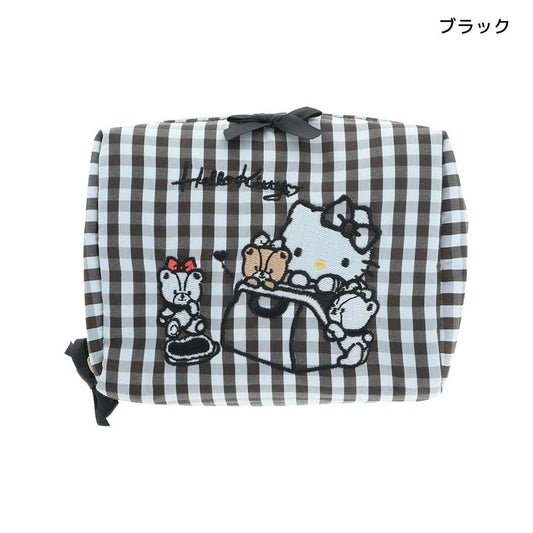 ハローキティ ペンケース ペンポーチ ブラック サンリオ サンスター文具