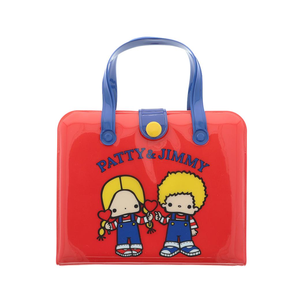 サンリオキャラクターズ ミニポーチ ティッシュポーチ レトロ パティ＆ジミー Sanrio サンスター文具