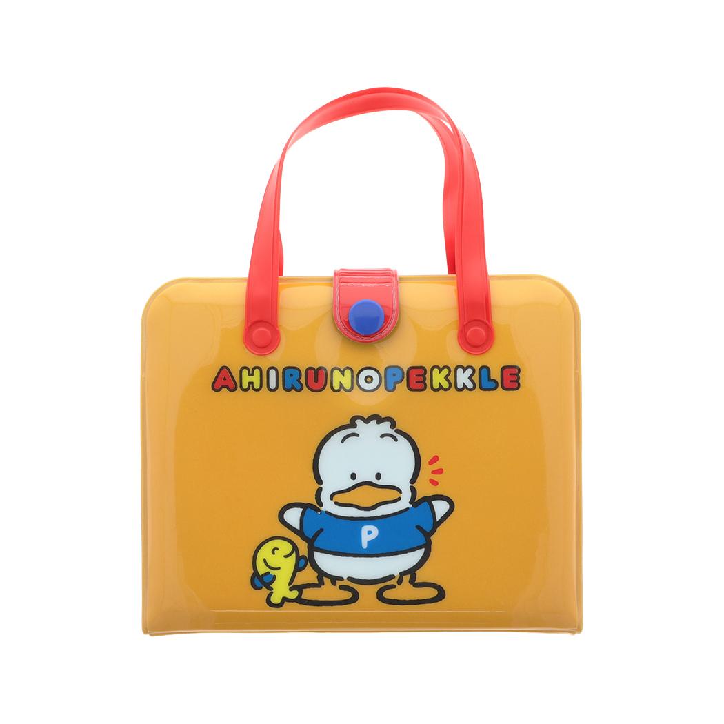 サンリオキャラクターズ ミニポーチ ティッシュポーチ レトロ あひるのペックル Sanrio サンスター文具
