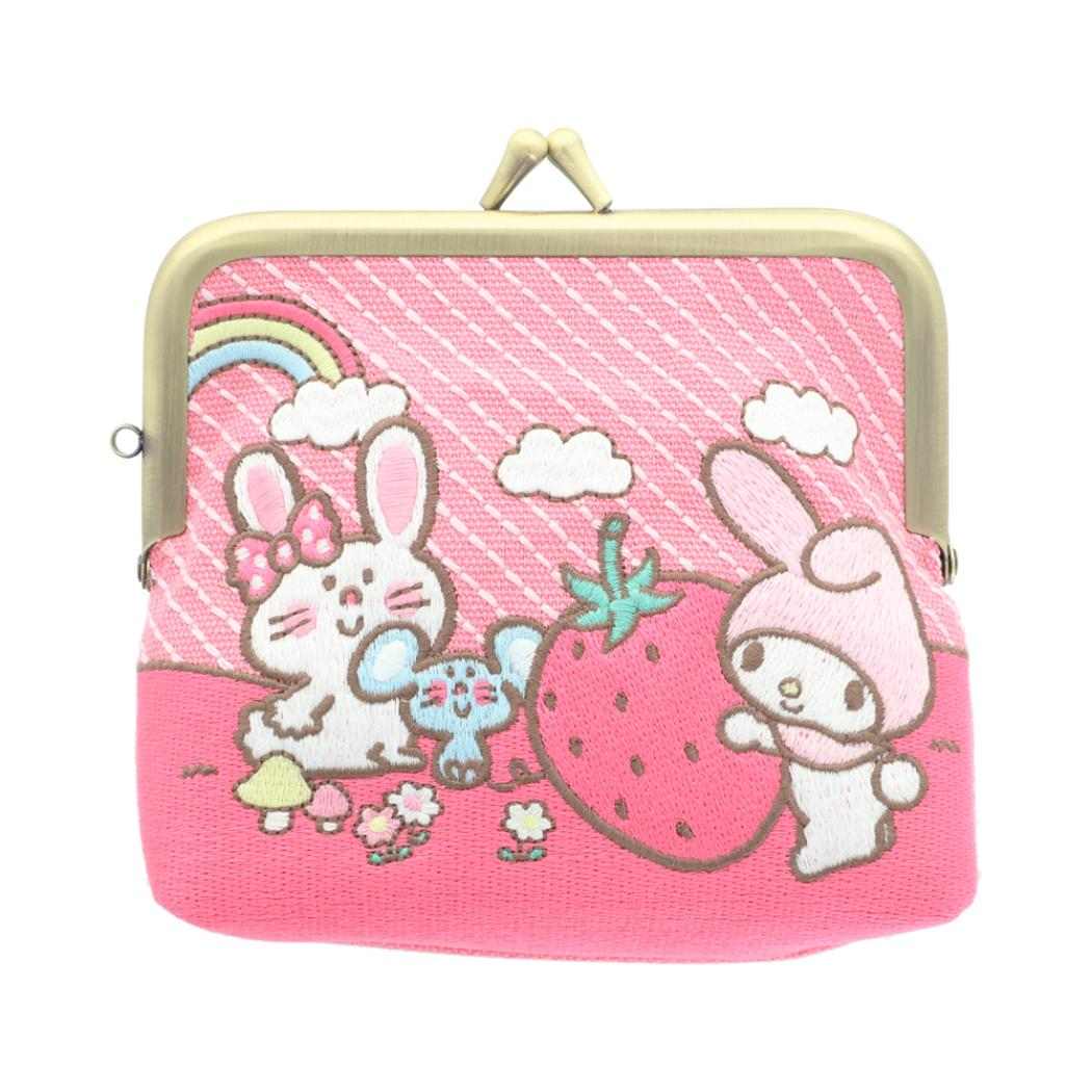 サンリオ マルチポーチ 畳刺繍ミニポーチ がま口 New Life Collection サンリオキャラクターズ sanrio サンスター文具