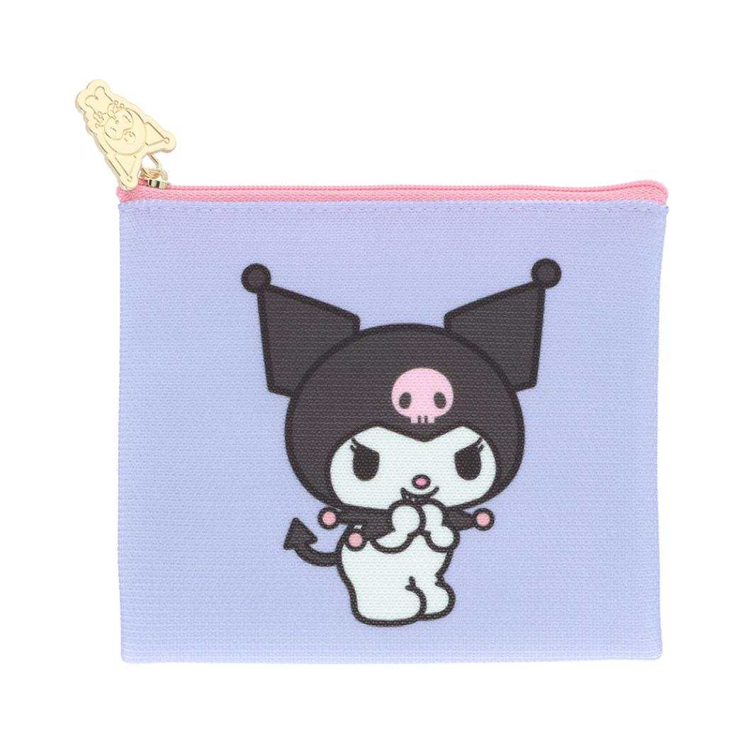 サンリオキャラクターズ 平ポーチ フラットニットポーチ クロミ Sanrio サンスター文具