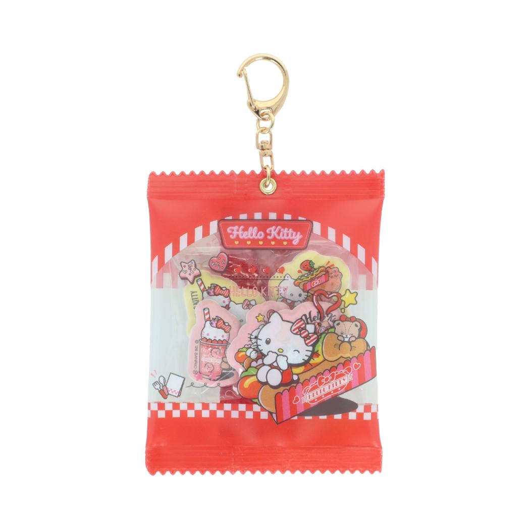 サンリオキャラクターズ ダイカットシール シール入りミニポーチ ハローキティ Sanrio サンスター文具