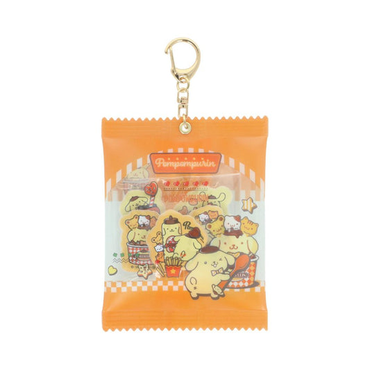 サンリオキャラクターズ ダイカットシール シール入りミニポーチ ポムポムプリン Sanrio サンスター文具