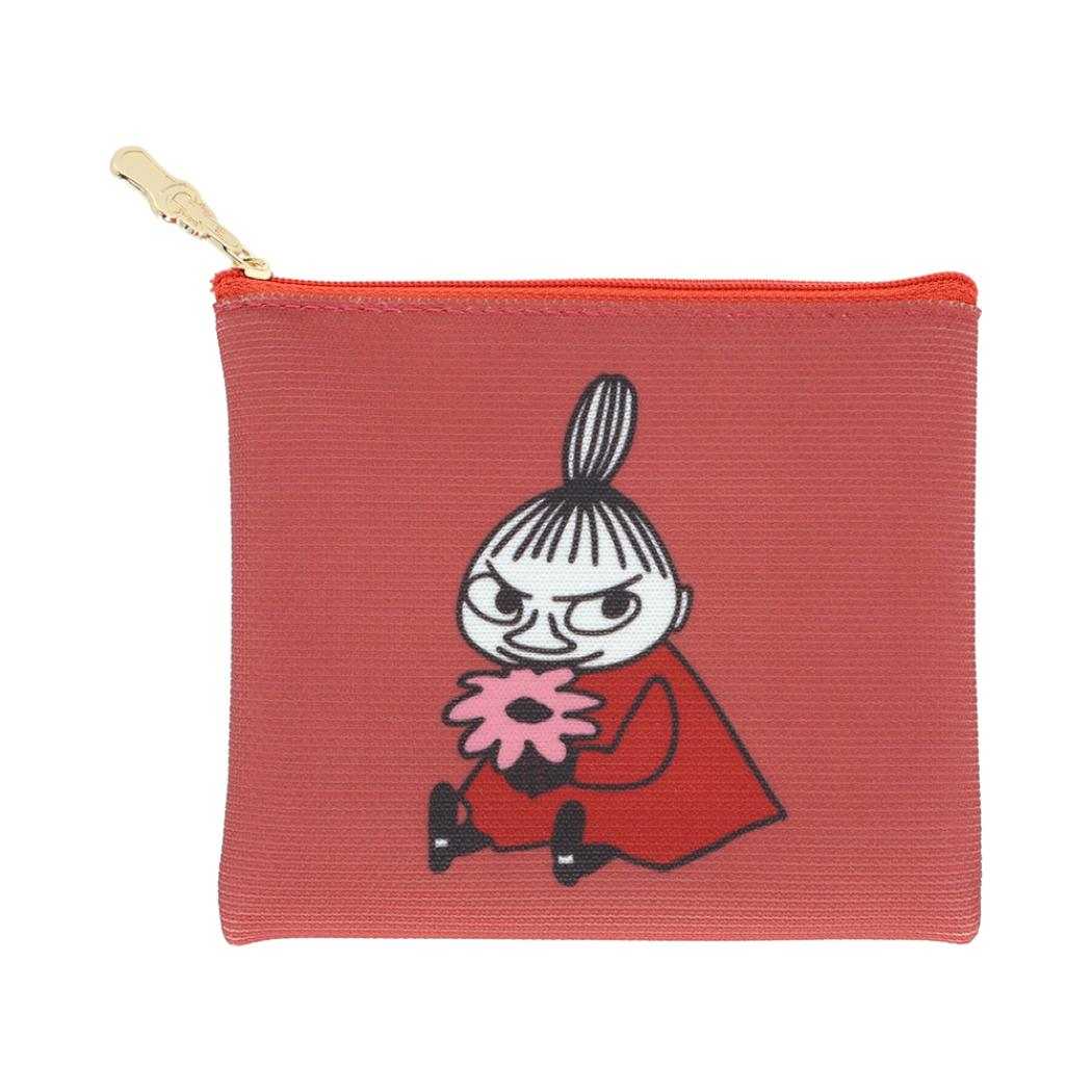 MOOMIN 平ポーチ フラットニットポーチ リトルミイ 北欧 サンスター文具