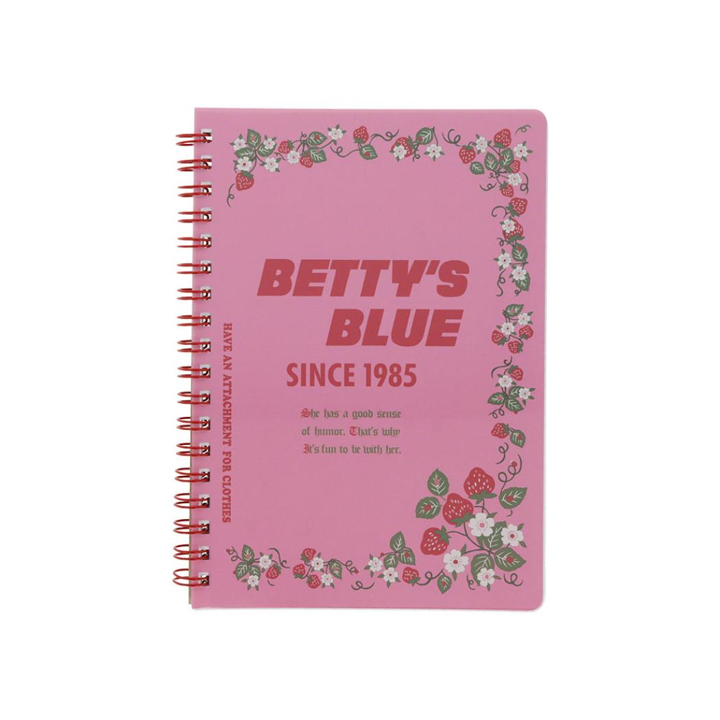 BETTY’S BLUE リングノート WリングノートB6 ショッパー サンスター文具 新学期準備文具 キャラクター グッズ メール便可 シネマコレクション