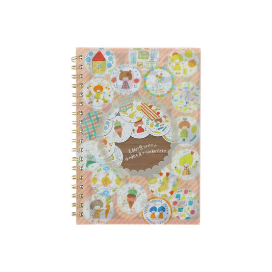mizutama リングノート ポケットリングノート ピンク サンスター文具 新学期準備文具 日本製 かわいい グッズ メール便可 シネマコレクション