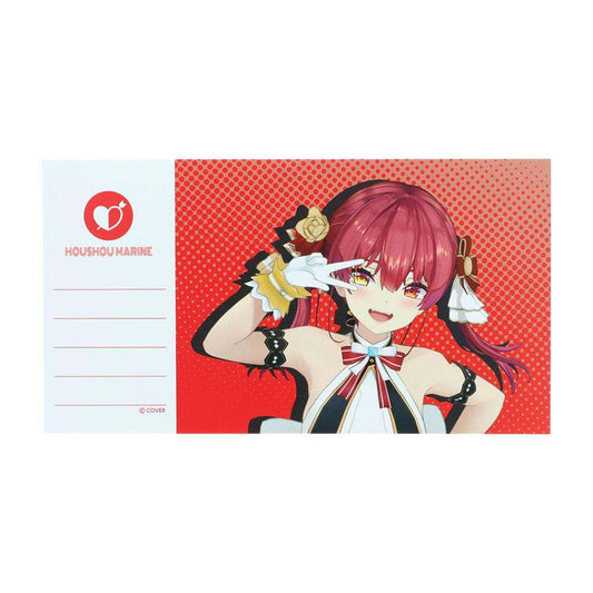 hololive ホロライブプロダクション ミニノート 横長スリムノート 宝鐘マリン HO2 サンスター文具 新学期準備文具 日本製 グッズ メール便可 シネマコレクション