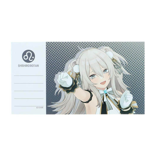 hololive ホロライブプロダクション ミニノート 横長スリムノート 獅白ぼたん HO2 サンスター文具 新学期準備文具 日本製 グッズ メール便可 シネマコレクション