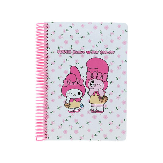 エスターバニーxマイメロディ リングノート リングノートB6 W Esther Bunny サンリオ サンスター文具 新学期準備文具 キャラクター グッズ メール便可 シネマコレクション