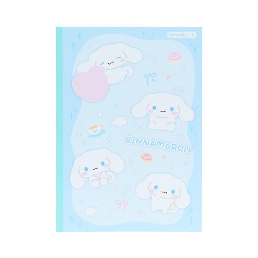 シナモロール 方眼ノート ノートB5 5mm MarshmallowPop マシュマロポップ サンリオ サンスター文具