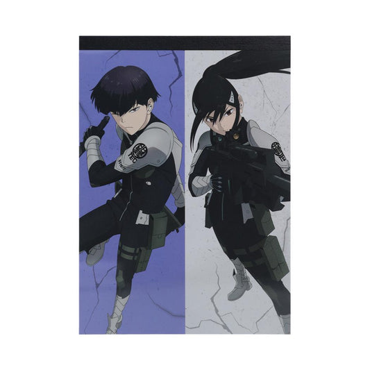 怪獣8号 メモ帳 ステッカー付メモ 亜白 ミナ＆保科 宗四郎 少年ジャンプ サンスター文具 新学期準備文具 アニメキャラクター グッズ メール便可 シネマコレクション