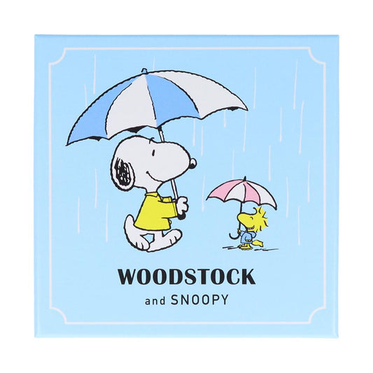 ウッドストック&スヌーピー メモ帳 箱入りメモ ブルー ピーナッツ サンスター文具 プレゼント かわいい キャラクター グッズ メール便可 シネマコレクション