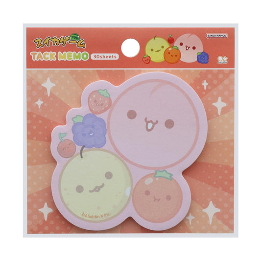 スイカゲーム 付箋 ダイカット付箋 B サンスター文具 ふせん 新学期準備文具 事務用品 キャラクター グッズ メール便可 シネマコレクション