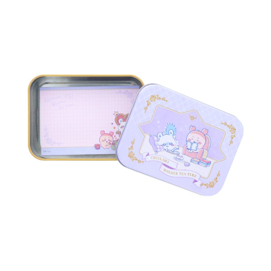 ちいかわ メモ帳 缶入りメモ ティータイムB サンスター文具 新学期準備文具 キャラクター グッズ シネマコレクション