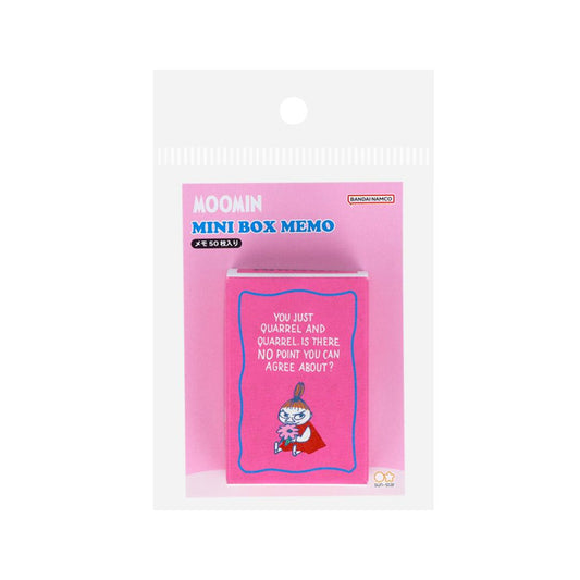 ムーミン メモ帳 ミニ箱入メモ MU24SU リトルミイ 北欧 サンスター文具 事務用品 キャラクター グッズ メール便可 シネマコレクション