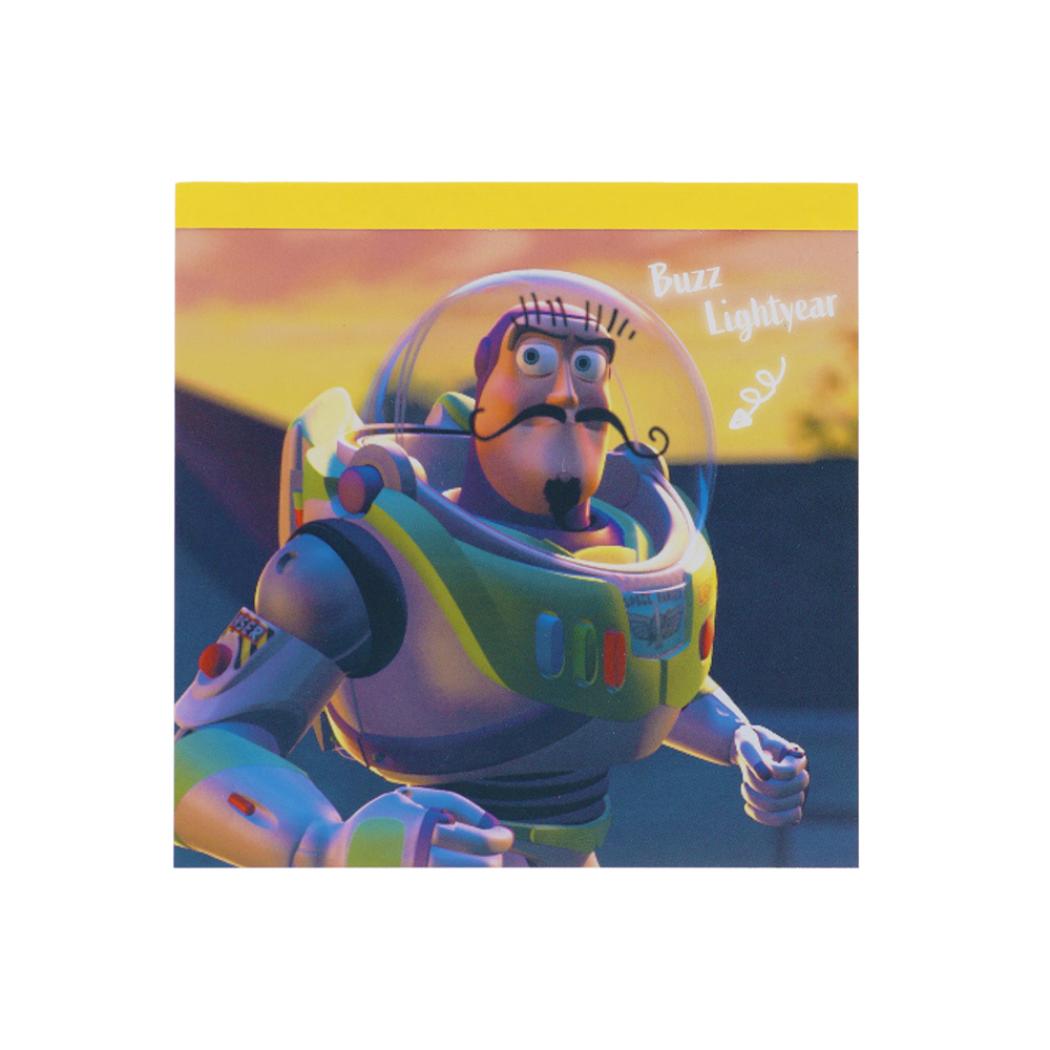 トイストーリー メモ帳 スクエアメモ PIXAR B ディズニー サンスター文具 新学期準備文具 キャラクター グッズ メール便可 シネマコレクション