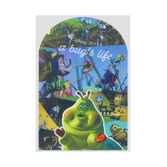 バグズライフ メモ帳 ダイカットメモ PIXAR ディズニー サンスター文具 新学期準備文具 キャラクター グッズ メール便可 シネマコレクション