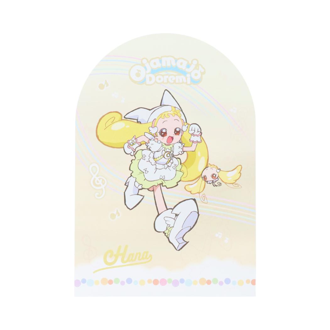おジャ魔女どれみ メモ帳 ダイカットメモ ハナ サンスター文具 新学期準備文具 事務用品 伝言 アニメキャラクター グッズ メール便可 シネマコレクション