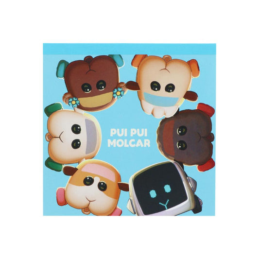 PUIPUIモルカー メモ帳 スクエアメモ A 新入学 サンスター文具 新学期準備文具 かわいい キャラクター グッズ メール便可 シネマコレクション