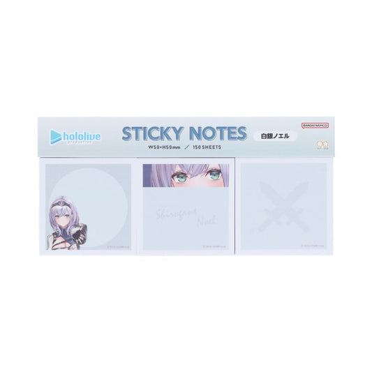 ホロライブプロダクション ふせん 付箋メモパッド 白銀ノエル サンスター文具 事務用品 アニメキャラクター グッズ メール便可 シネマコレクション