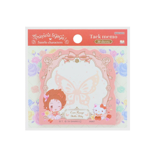 Yes！プリキュア5GoGo！xサンリオキャラクターズ 付箋 ダイカット付箋 キュアルージュ サンスター文具 新学期準備文具 キャラクター グッズ メール便可 シネマコレクション