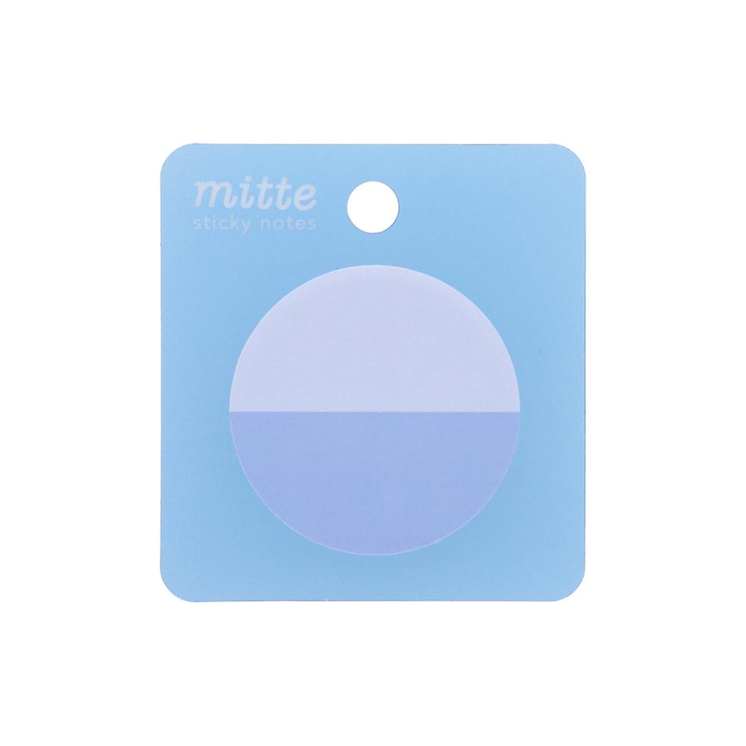 付箋 ふせん mitte ネモフィラブルー サンスター文具 新学期準備文具 シンプル グッズ メール便可 シネマコレクション