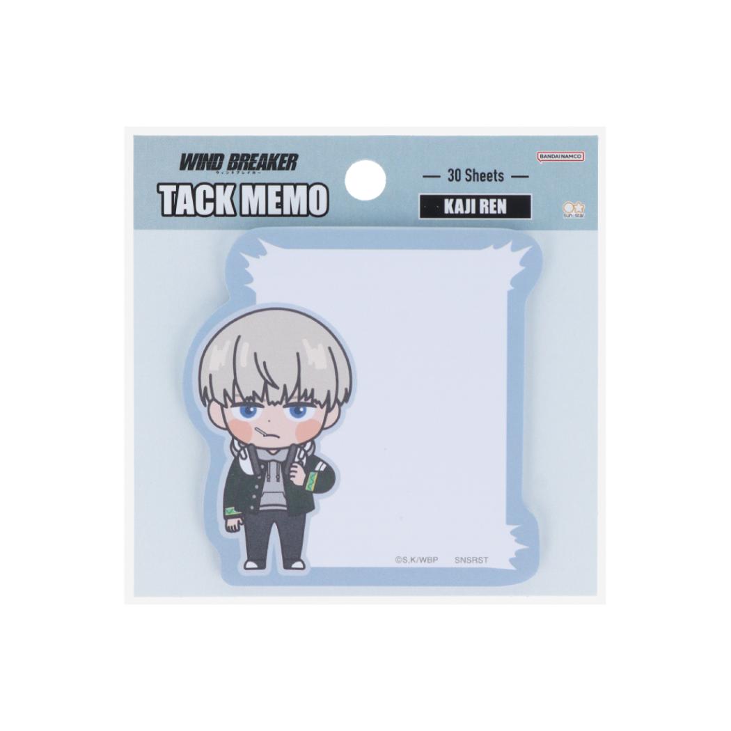 WIND BREAKER ウィンドブレイカー 付箋 ダイカット付箋 梶 蓮 サンスター文具 新学期準備文具 アニメキャラクター グッズ メール便可 シネマコレクション