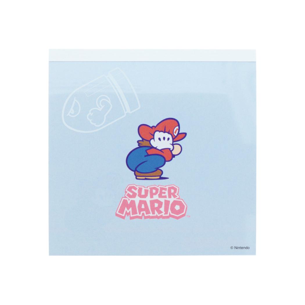 スーパーマリオブラザーズ メモ帳 スクエアメモ 敵 新入学 サンスター文具 新学期準備文具 キャラクター グッズ メール便可 シネマコレクション