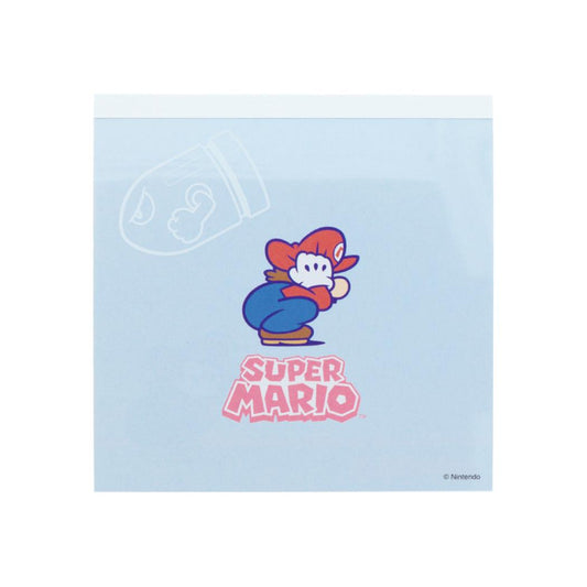スーパーマリオブラザーズ メモ帳 スクエアメモ 敵 新入学 サンスター文具 新学期準備文具 キャラクター グッズ メール便可 シネマコレクション