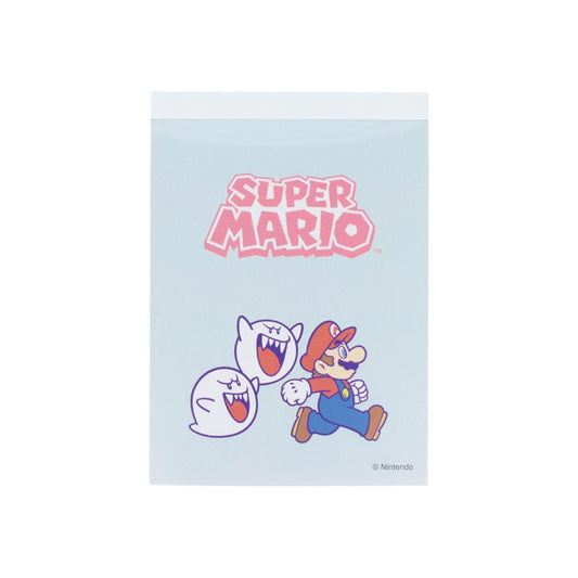スーパーマリオブラザーズ メモ帳 メモミニ 敵 新入学 サンスター文具 新学期準備文具 キャラクター グッズ メール便可 シネマコレクション