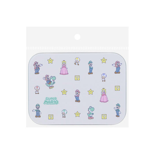 スーパーマリオブラザーズ メモ帳 缶入りメモ 味方 新入学 サンスター文具 新学期準備文具 キャラクター グッズ メール便可 シネマコレクション
